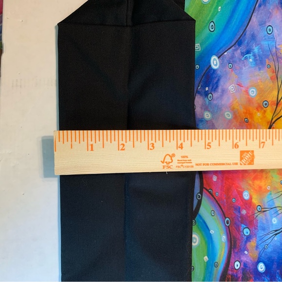 Janine King Designs MADART Large Tote Bag Purse in Winter Sparkle, NWT - Picture 7 of 13